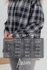 Сорочка Aksan 24.2429 Чорний - Зображення 4