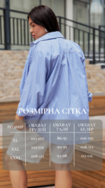 Сорочка Aksan 24.2382 Ніжно-блакитний - Зображення 4