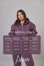 Спортивний костюм Aksan 23.2168 Баклажан 1 - Зображення 4