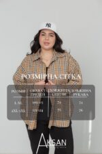 Сорочка Aksan 25.2558 Бежевий - Зображення 4