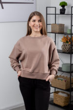 Світшот Aksan 23.2219 Темно бежевий