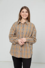Сорочка Aksan 25.2558 Світло коричневий