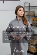 Сукня Aksan 25.2602 Сірий - Зображення 4