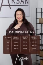 Спортивний костюм Aksan 23.2208 Коричневий - Зображення 4