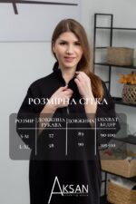 Сукня Aksan 25.2602 Чорний - Зображення 4