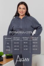 Спортивний костюм Aksan 23.2208 Сірий - Зображення 4