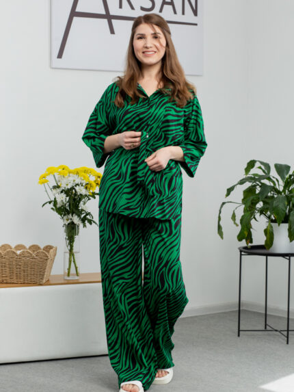 Костюм Aksan 24.2293 Зелений