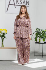Костюм Aksan 24.2365 Пудровий