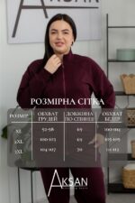 Спортивний костюм Aksan 25.2619 Бордовий - Зображення 4