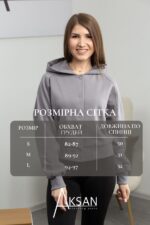Кофта Aksan 24.2433 Сірий - Зображення 4