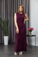 Сукня Aksan 25.2667 Бордовий