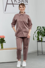 Костюм Aksan 24.2306 Світло коричневий