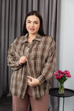 Сорочка Aksan 25.2558 Шоколадний