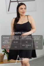 Сукня Aksan 24.2397 Чорний - Зображення 4