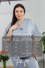Спортивний костюм Aksan 25.2646 Блакитний - Зображення 4