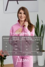 Костюм Aksan 25.2636 Темно рожевий - Зображення 4