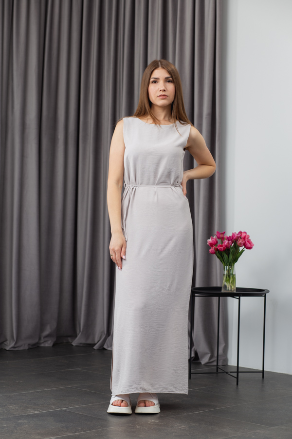 img_9138.jpg Сукня Aksan 25.2667 Світло сірий - Зображення 1