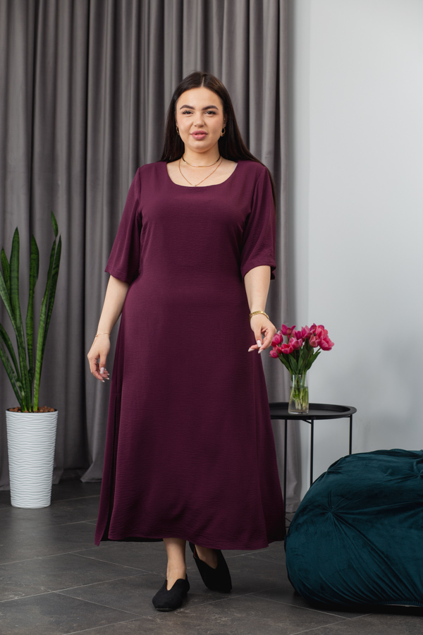 img_9394.jpg Сукня Aksan 25.2669 Бордовий - Зображення 1