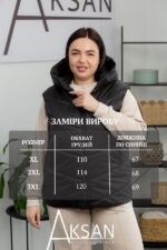 Жилетка Aksan 24.2548 Чорний - Зображення 4