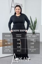 Штани Aksan 26.2865 Чорний - Зображення 6