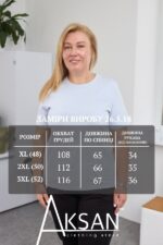 Футболка Aksan 26.5.18 Голубий - Зображення 4