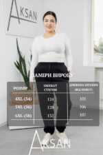 Штани Aksan 25.2802 Чорний - Зображення 4