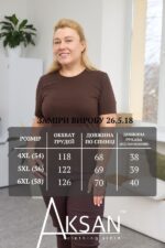 Футболка Aksan 26.5.18 Темно коричневий - Зображення 5