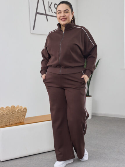 Костюм Aksan 26.2591 Коричневий
