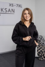 Спортивний костюм Aksan 25.2800 Чорний