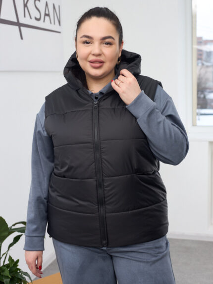 Жилетка Aksan 26.2857 Чорний