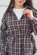 Сорочка Aksan 26.2877 Темно коричневий - Зображення 5