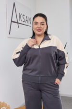 Спортивний костюм Aksan 26.2876 Темно сірий - Зображення 4